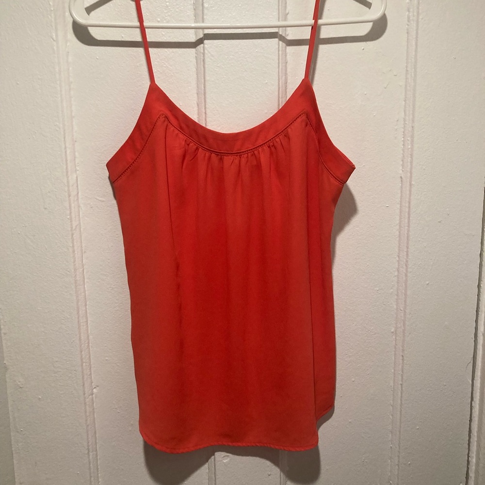 Ann Taylor Loft Orange Cami Blouse—perfect for office!
